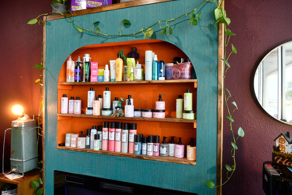 Image of booth at BB 63 Salon