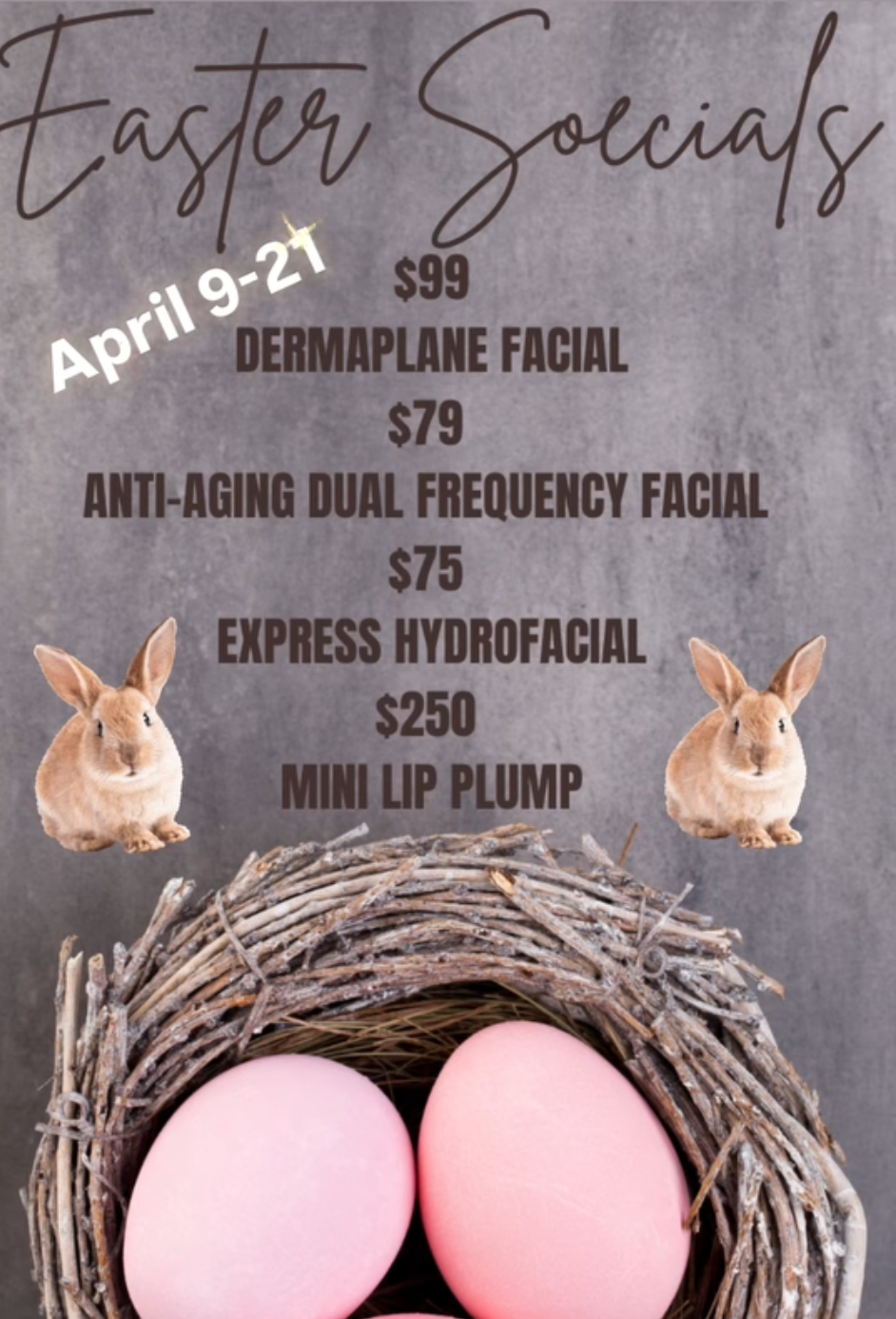 Current Specials from Fabulous Faces by Tiffany